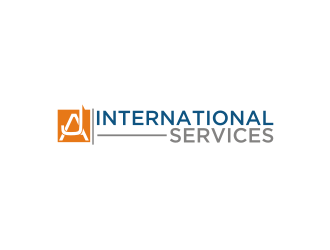 AJ International Services logo design by Diancox