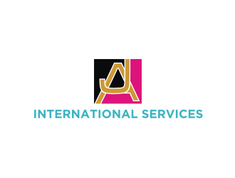 AJ International Services logo design by Diancox