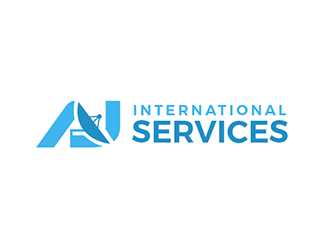 AJ International Services logo design by Optimus