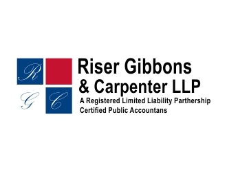 RISER GIBBONS CARPENTER LLP logo design by dibyo