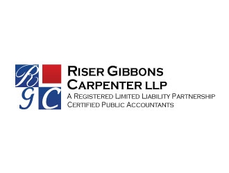 RISER GIBBONS CARPENTER LLP logo design by sanworks