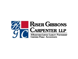 RISER GIBBONS CARPENTER LLP logo design by jaize