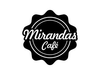 Mirandas Café logo design by IrvanB