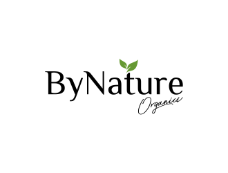 ByNature Organics logo design by IrvanB