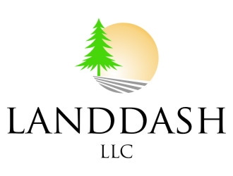 Landdash LLC logo design by jetzu