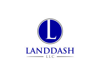 Landdash LLC logo design by Barkah