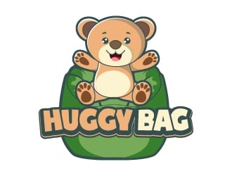 HuggyBag logo design by uttam