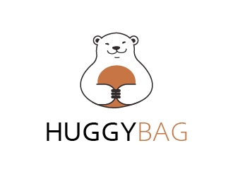 HuggyBag logo design by Shailesh