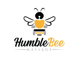 HumbleBee Massage logo design by sanworks