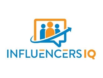 InfluencersIQ logo design by pixalrahul