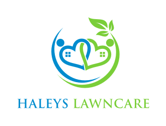 Haleys Lawncare  logo design by logitec