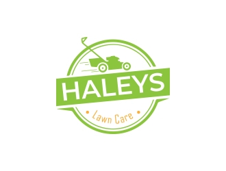 Haleys Lawncare  logo design by JackPayne