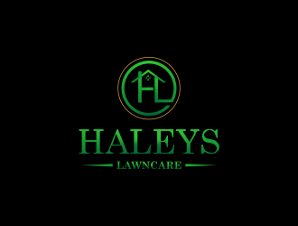 Haleys Lawncare  logo design by kanal