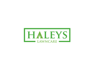 Haleys Lawncare  logo design by sodimejo
