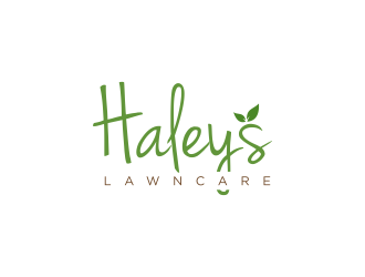 Haleys Lawncare  logo design by ammad