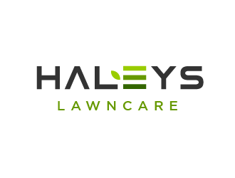 Haleys Lawncare  logo design by SOLARFLARE