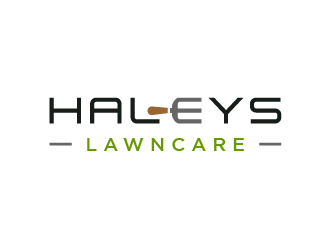 Haleys Lawncare  logo design by SOLARFLARE