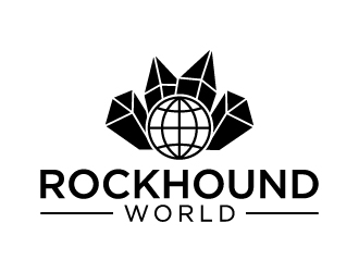 rockhound world logo design by mewlana
