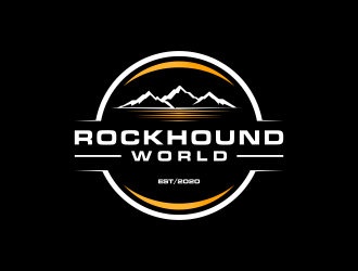 rockhound world logo design by Devian