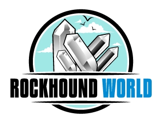 rockhound world logo design by uttam