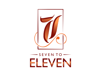 Seven to Eleven logo design by mr_n