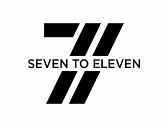 Seven to Eleven logo design by hidro