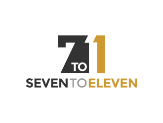 Seven to Eleven logo design by senandung