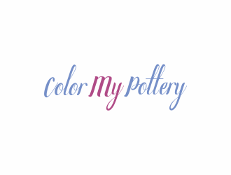 Color My Pottery logo design by hopee