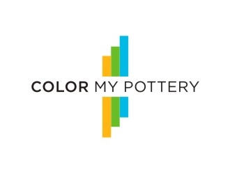Color My Pottery logo design by sabyan