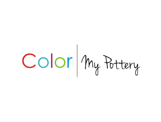 Color My Pottery logo design by Diancox