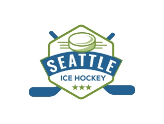 Seattle Ice Hockey logo design by aryamaity