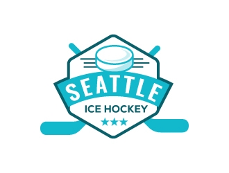 Seattle Ice Hockey logo design by aryamaity
