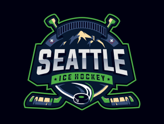 Seattle Ice Hockey logo design by mr_n