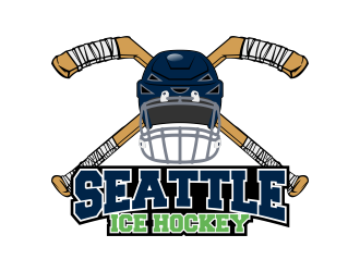Seattle Ice Hockey logo design by Kruger