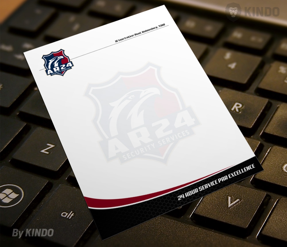 AR24 logo design by Kindo