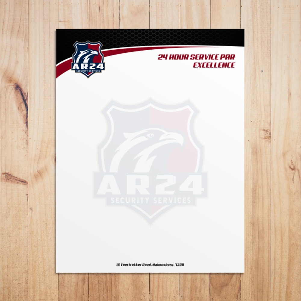 AR24 logo design by Kindo