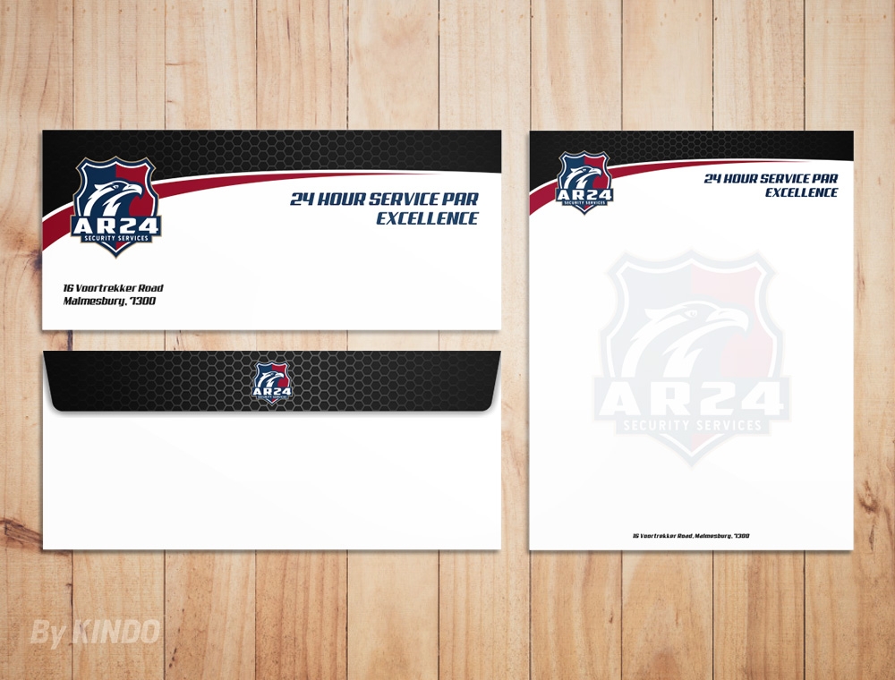 AR24 logo design by Kindo