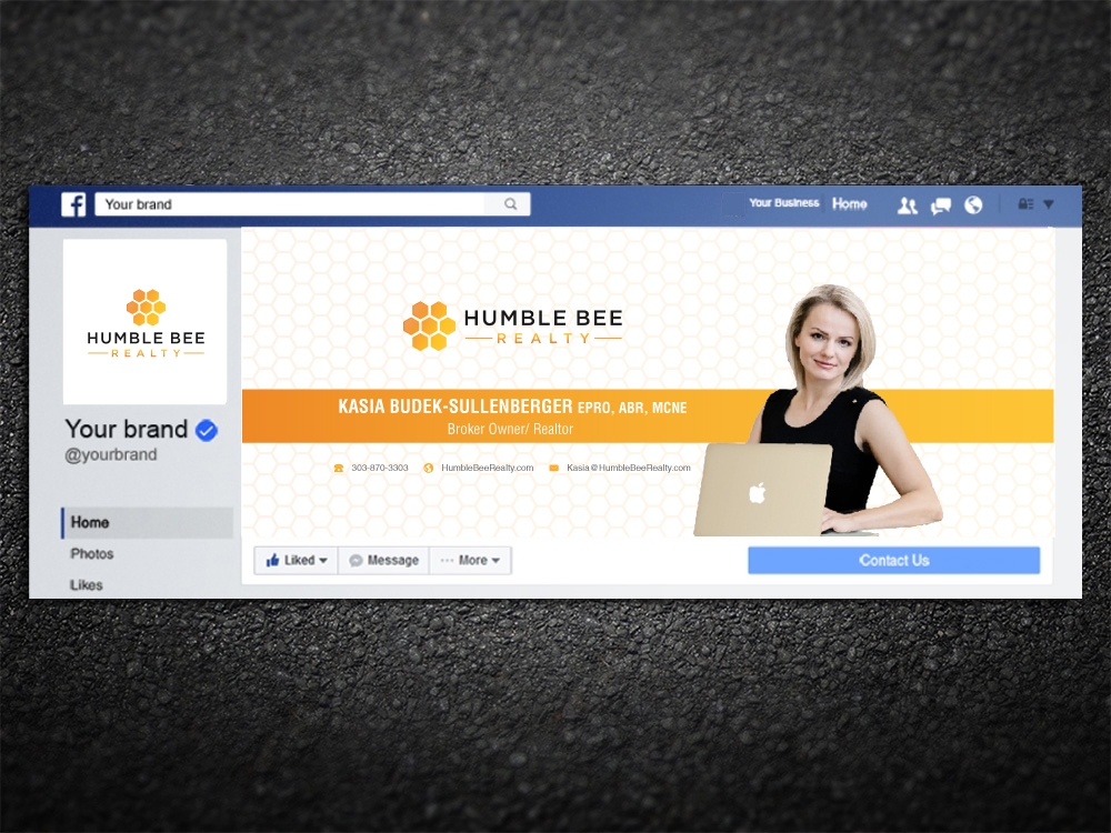 Humble Bee Realty logo design by labo