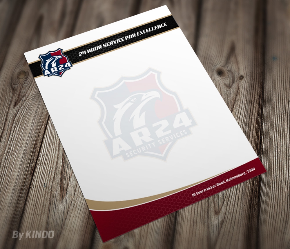 AR24 logo design by Kindo