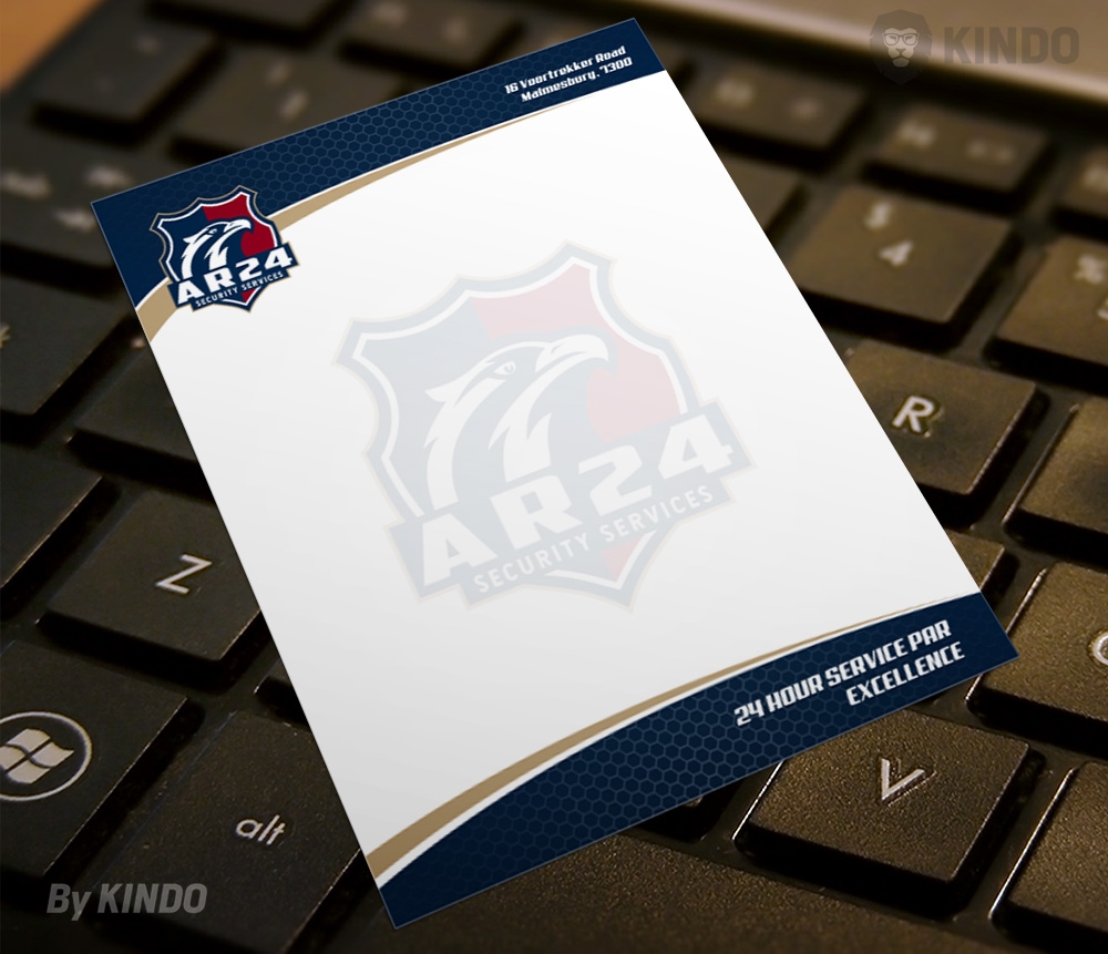 AR24 logo design by Kindo