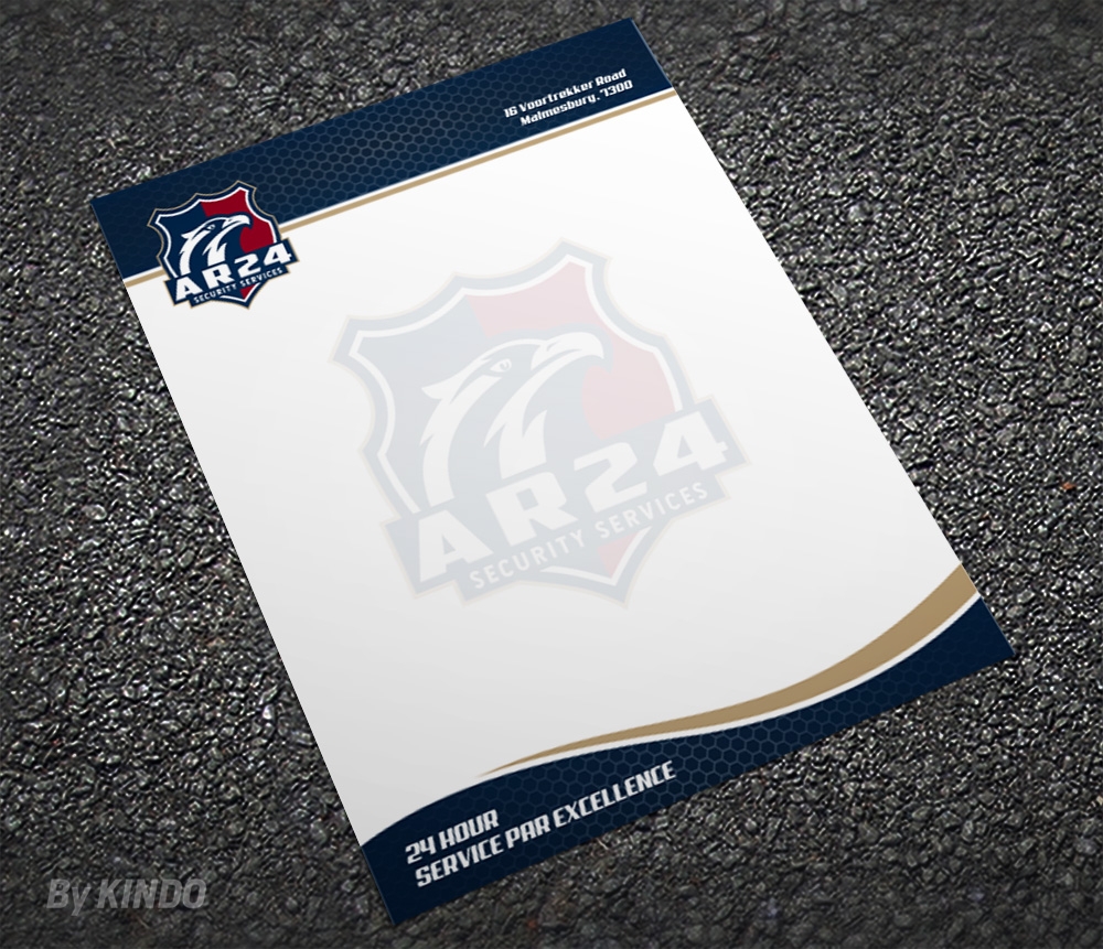 AR24 logo design by Kindo