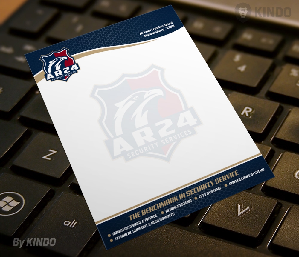 AR24 logo design by Kindo