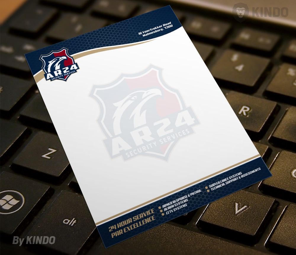 AR24 logo design by Kindo