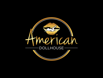 American Dollhouse logo design by luckyprasetyo