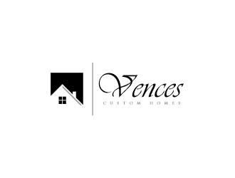 Vences Custom Homes logo design by ellsa