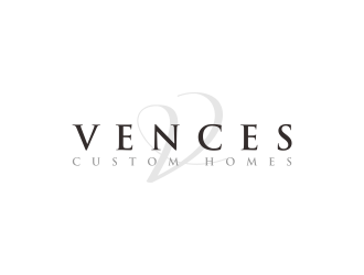 Vences Custom Homes logo design by ellsa