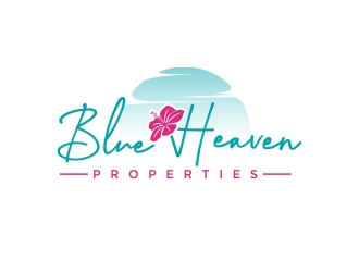 Blue Heaven Properties logo design by Eliben