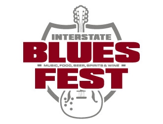 Interstate Blues Fest logo design by daywalker