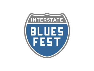 Interstate Blues Fest logo design by akhi