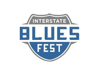 Interstate Blues Fest logo design by akhi